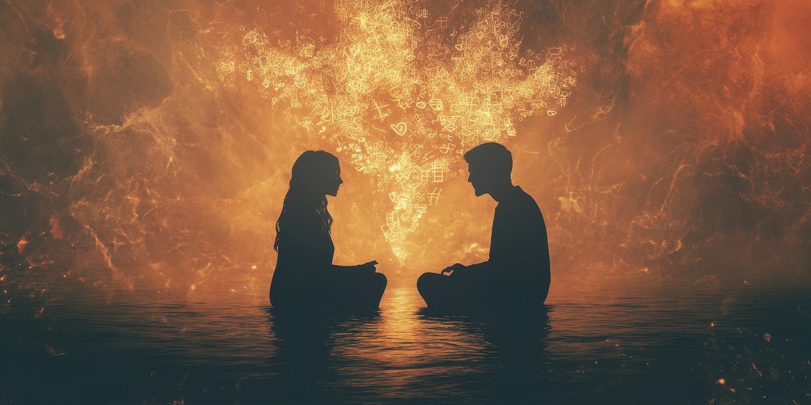 Karmic healing relationship